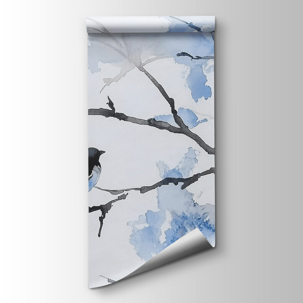 Birds on Leafy Branches — product view