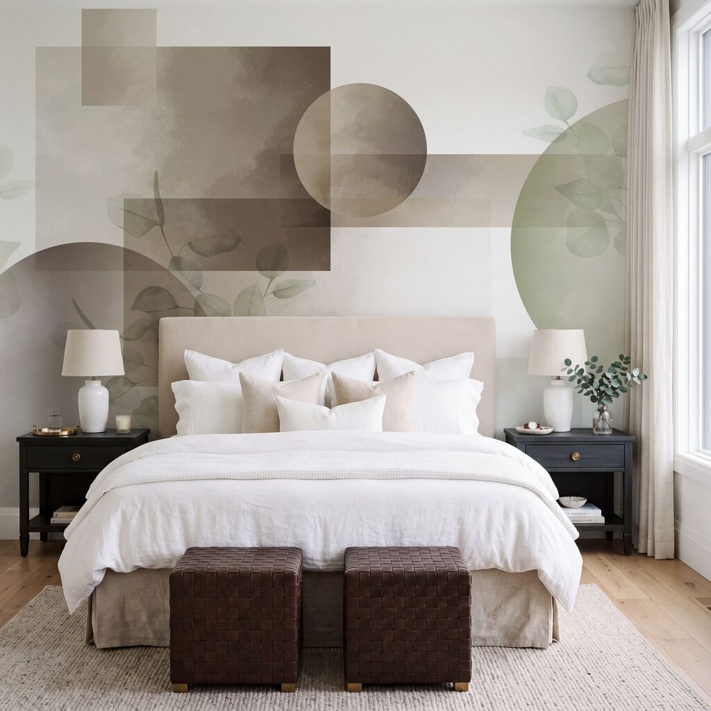 Geometric Botanical Layers — interior 2