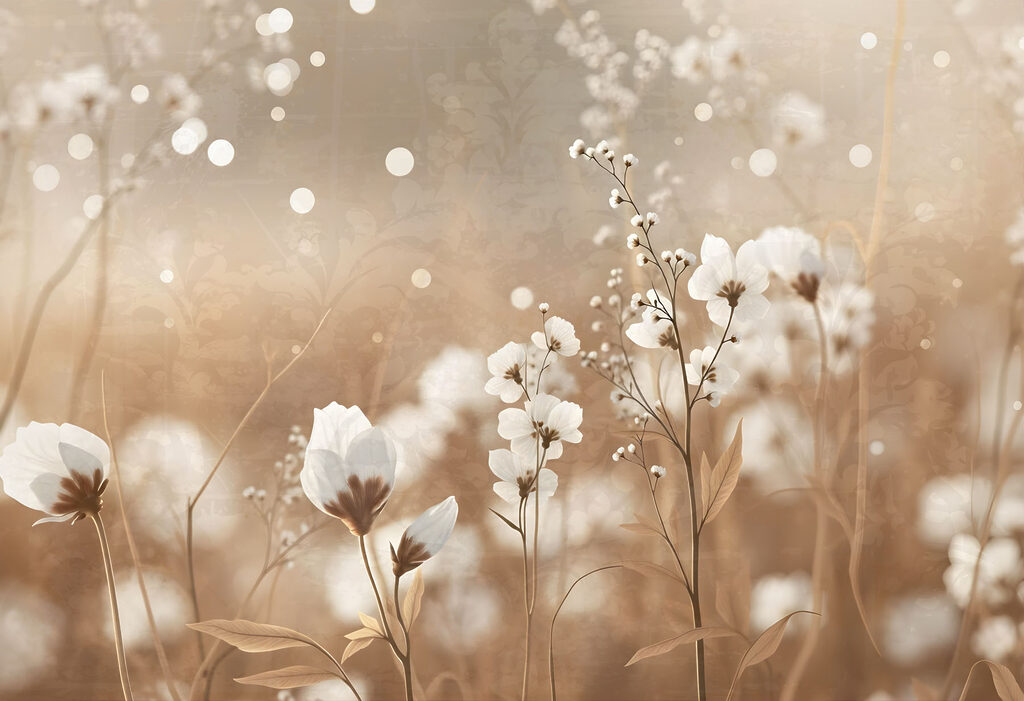 Wildflowers in Golden Light — full design
