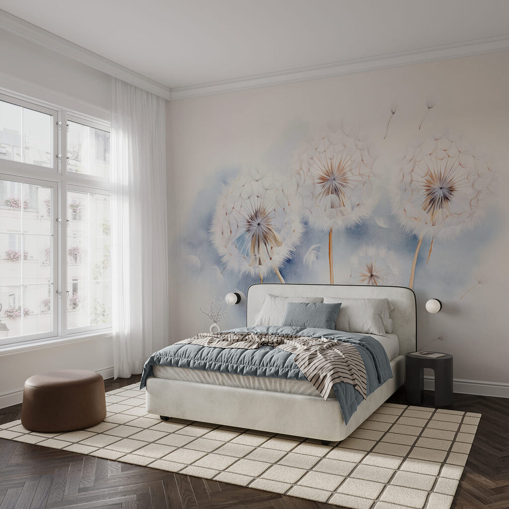 Dandelion Wishes in an interior