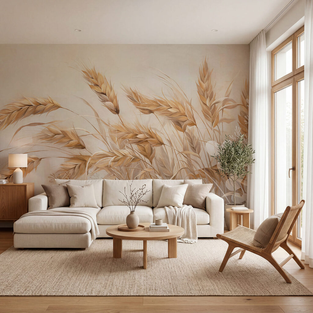 Harvest Meadow in an interior