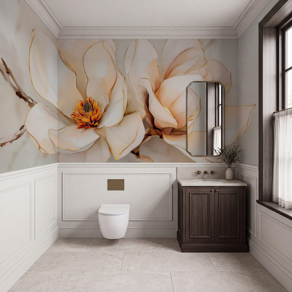 Magnolia Duet in an interior