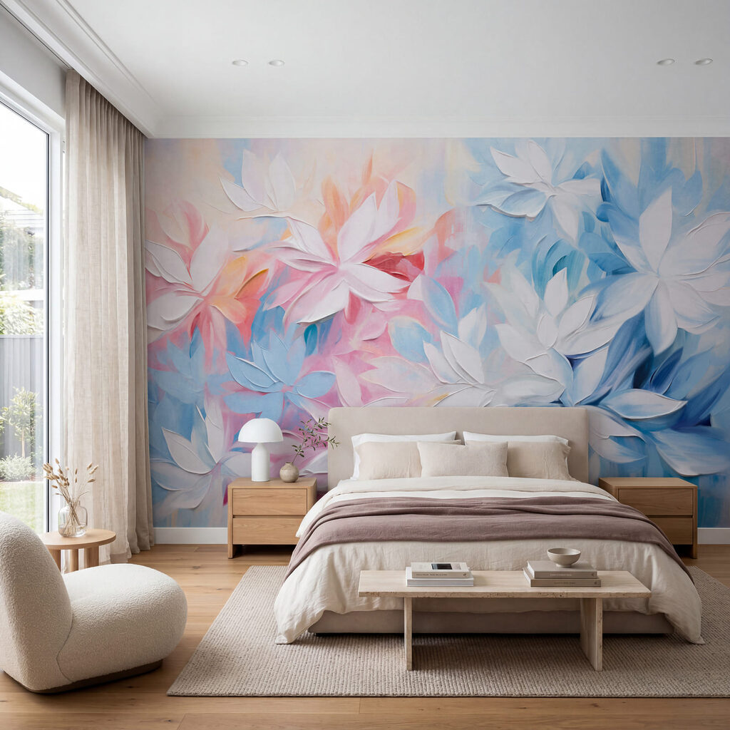 Painterly Leaf Colours — interior 2
