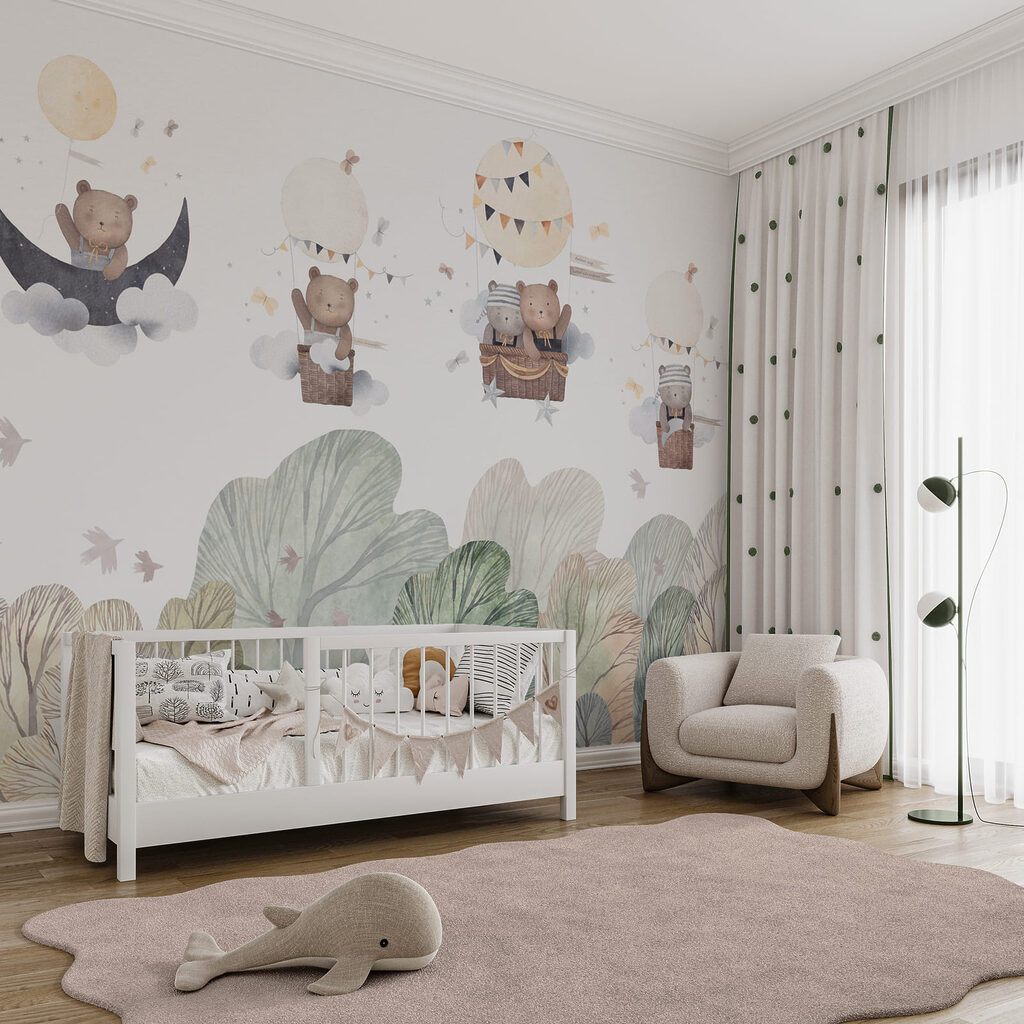 Teddy Bears Aloft — interior 3