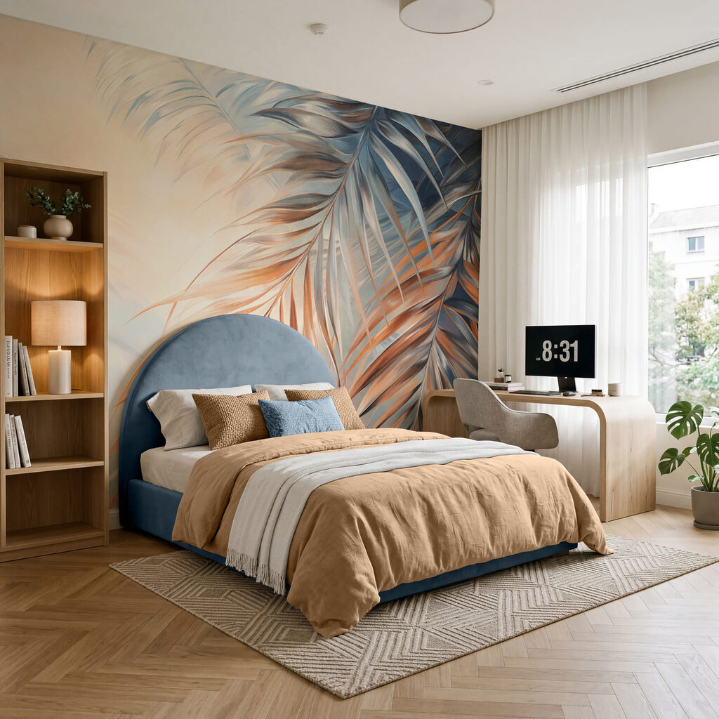 Palm Fronds in Light — interior 2