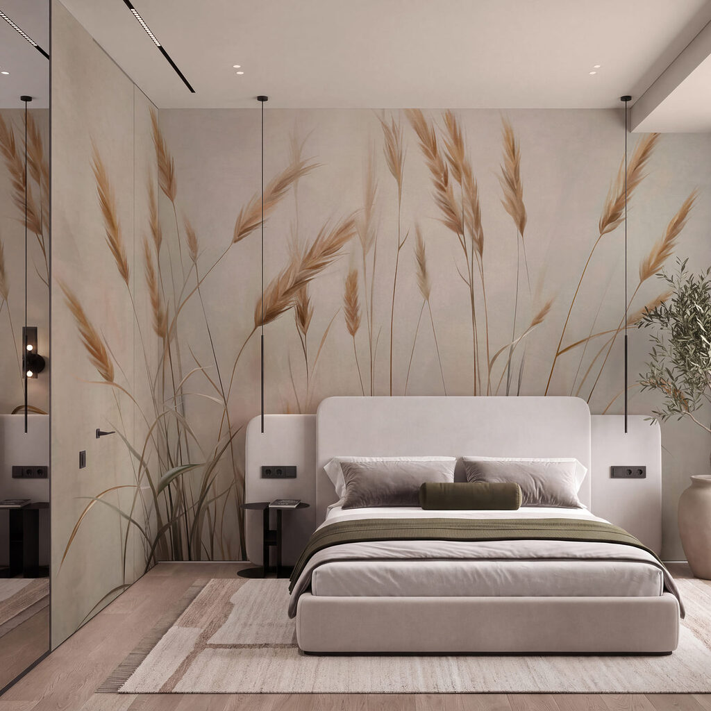 Tall Grasses in an interior