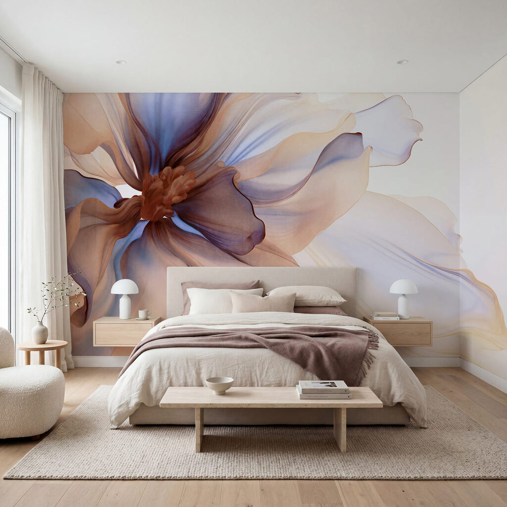 Unfolding Flower in an interior