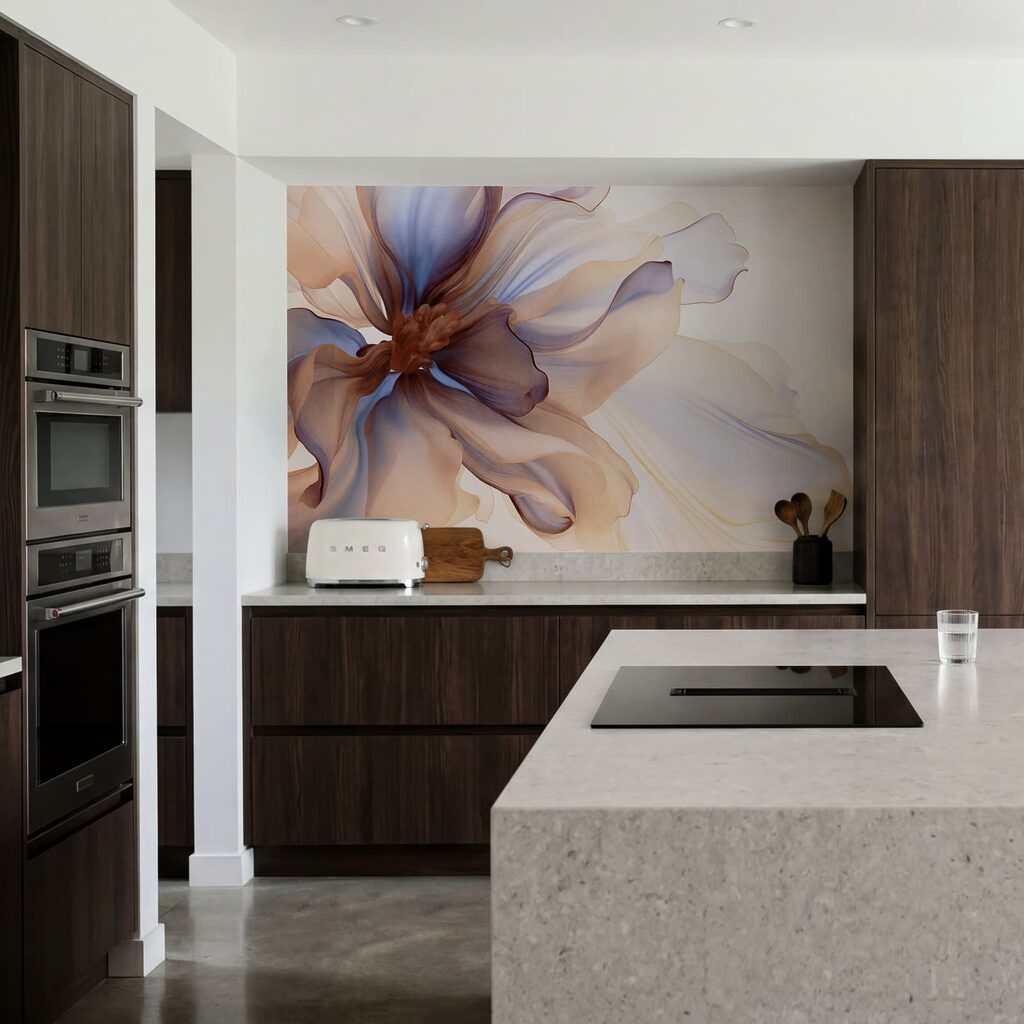 Unfolding Flower in an interior